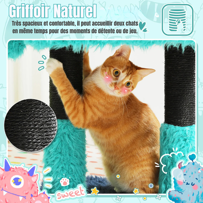 Monstre Arbre à Chat Griffoir