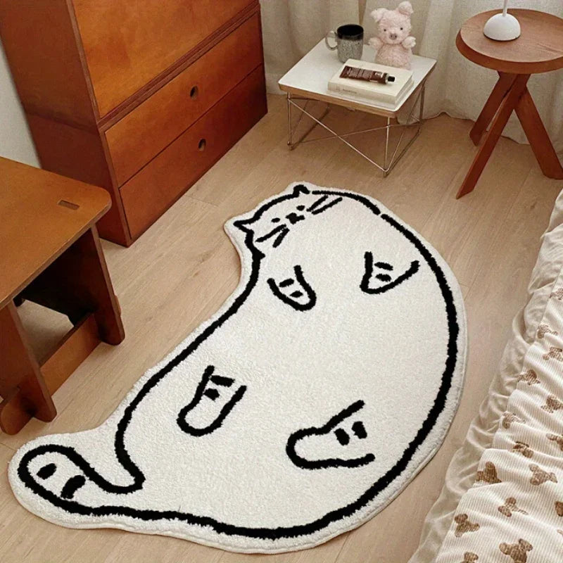 Tapis Cadeau Chat Drole