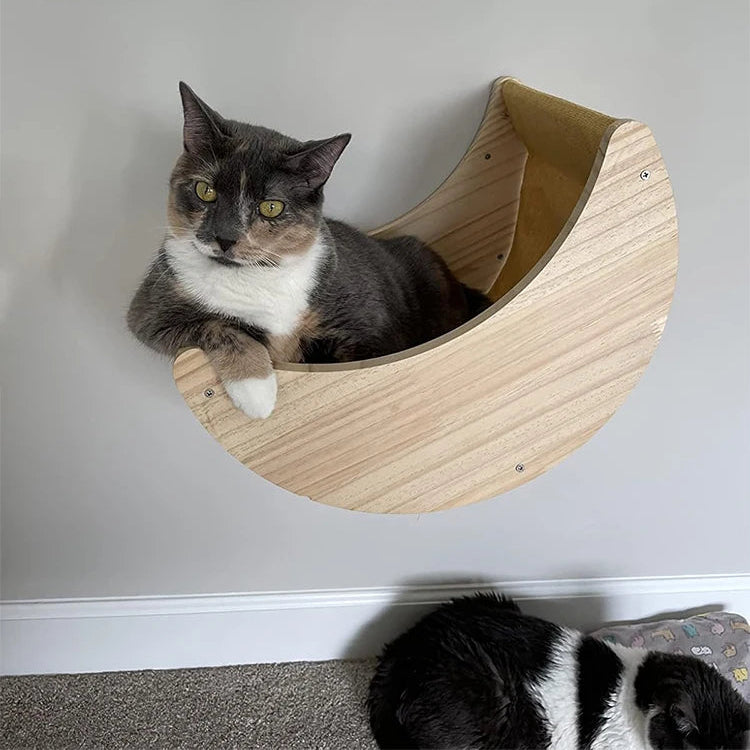 Hamac Suspendu Demi Lune Pour Chat