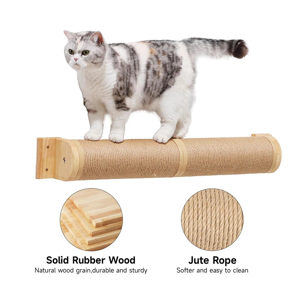 Poteau à Gratter Horizontal Pour Chats