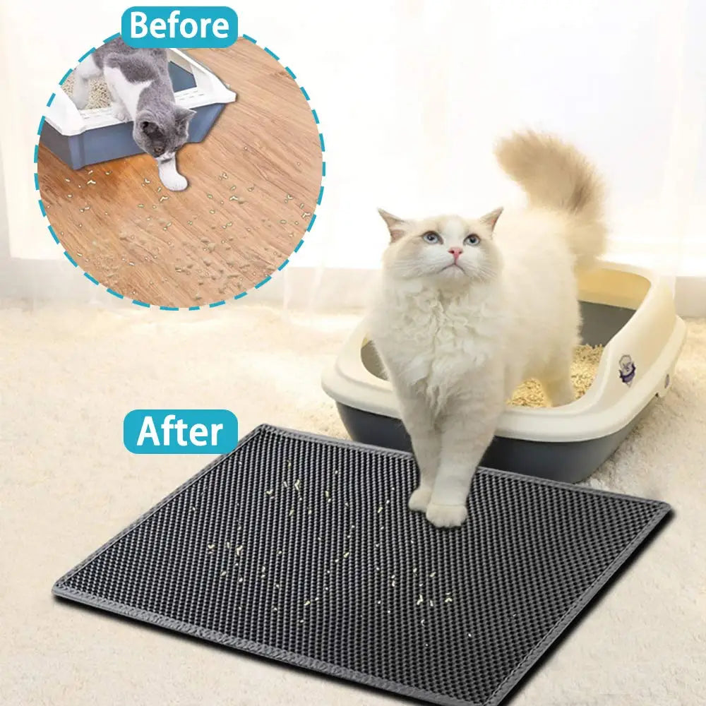 Tapis de litière chat