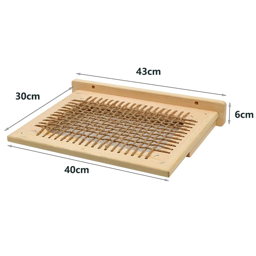 Lit Hamac En Sisal Pour Chat
