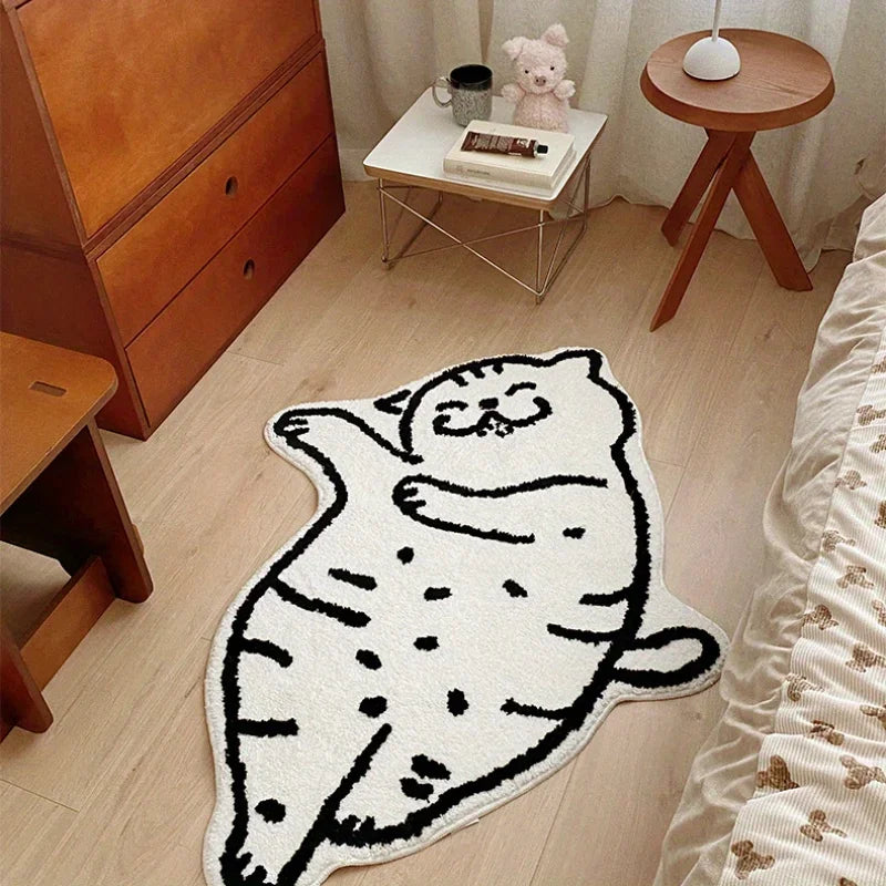 Tapis Cadeau Chat Drole