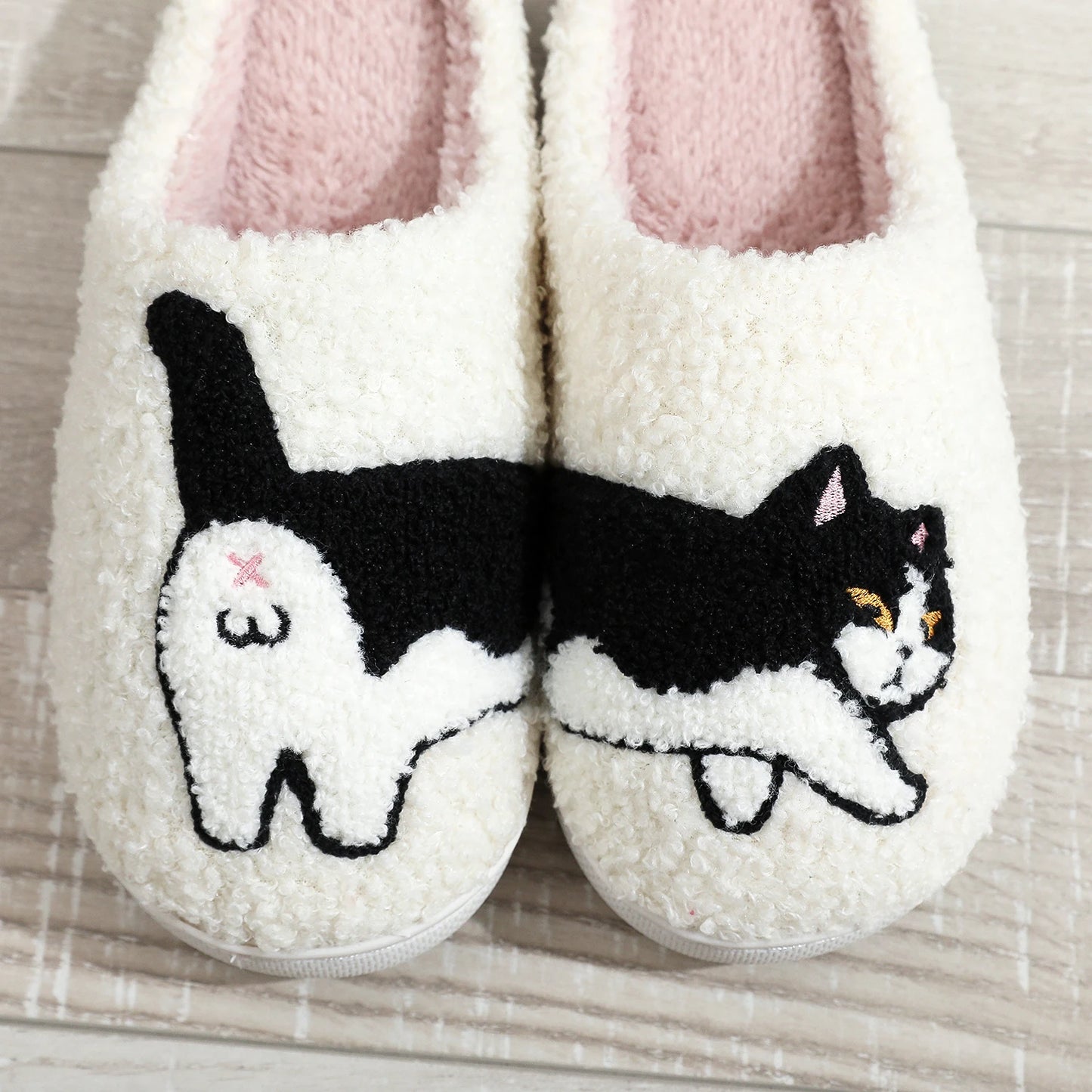Chausson Chat Drôle