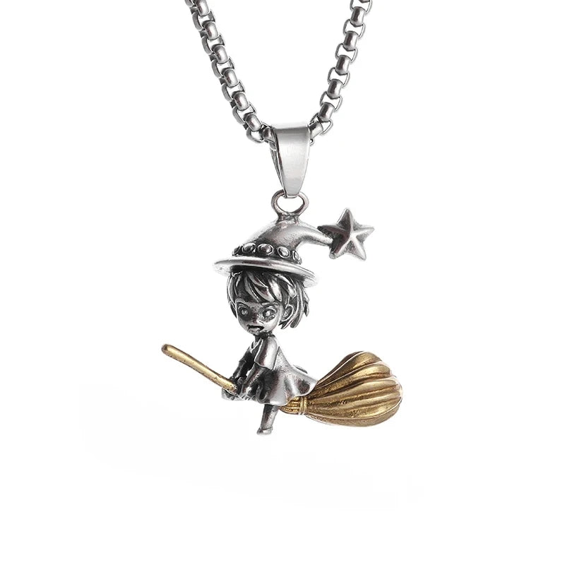 collier pendentif chat