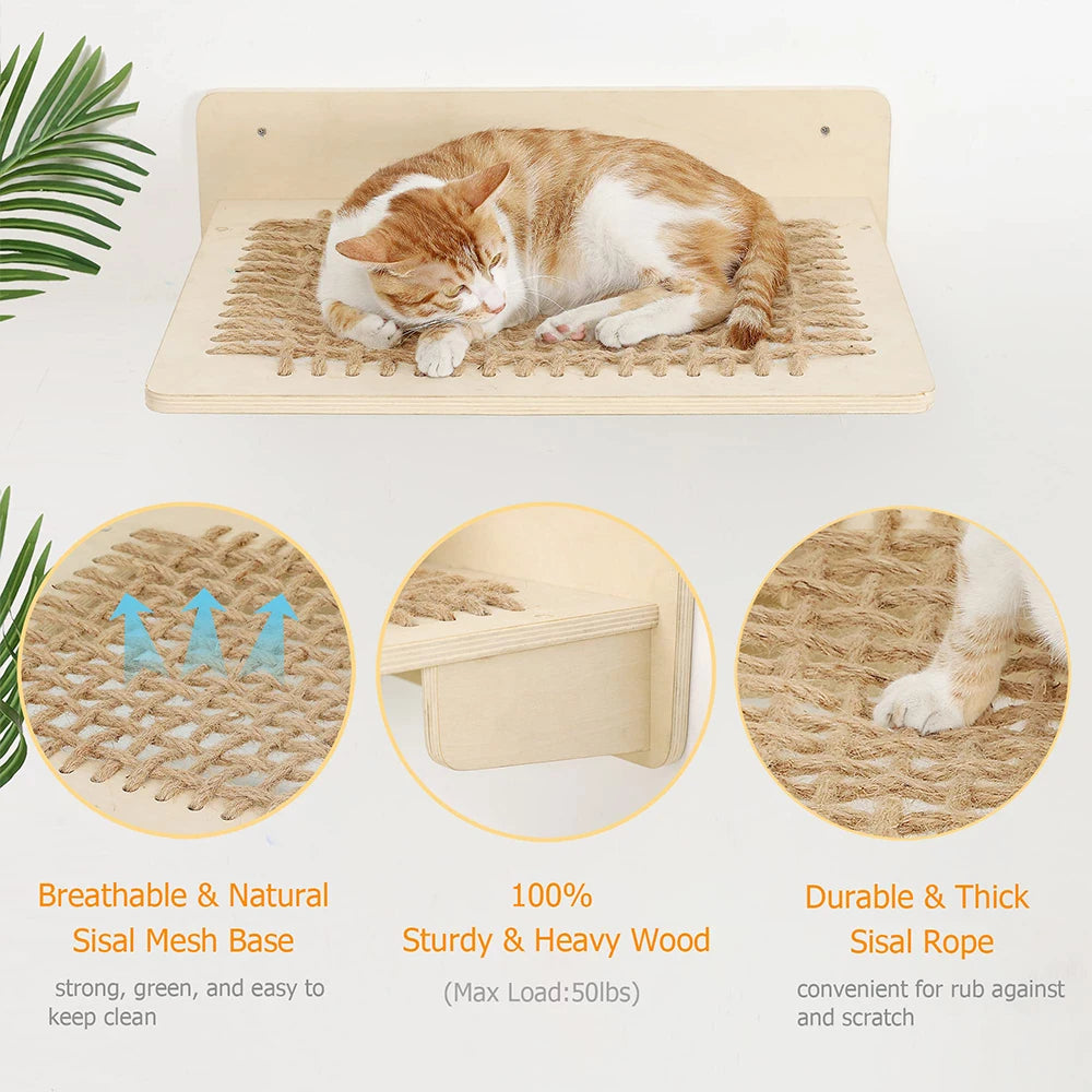 Lit Hamac En Sisal Pour Chat