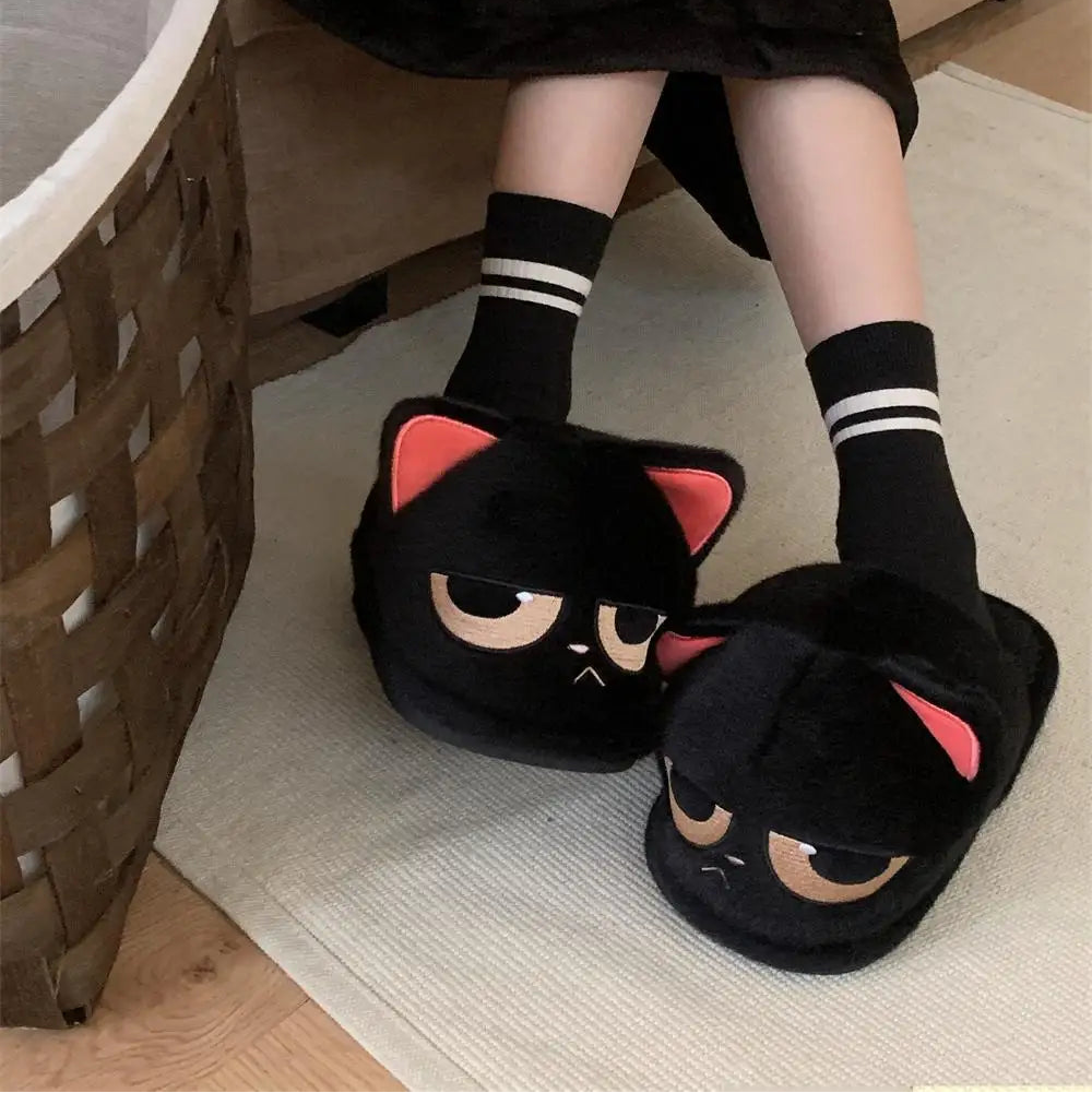 Chaussons Chat Pas Content