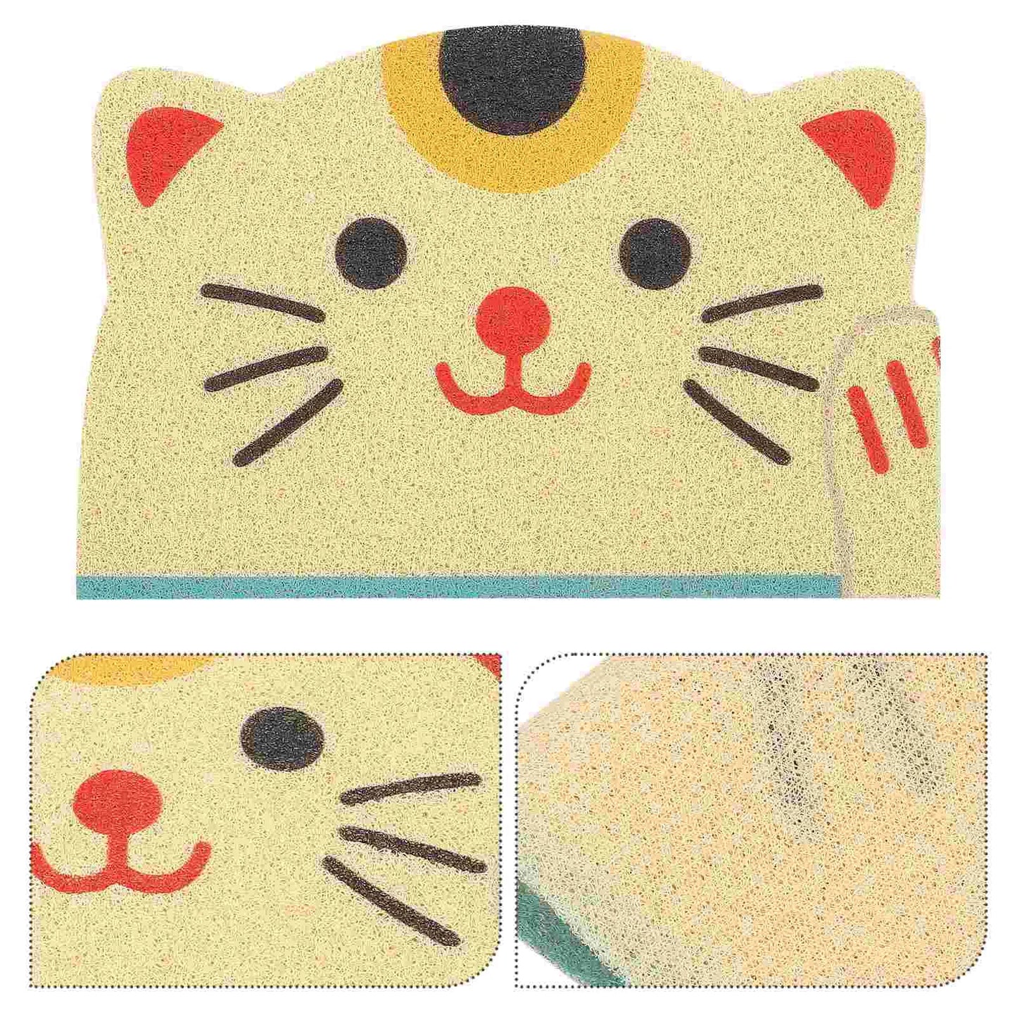 Tapis de litière tête de chat
