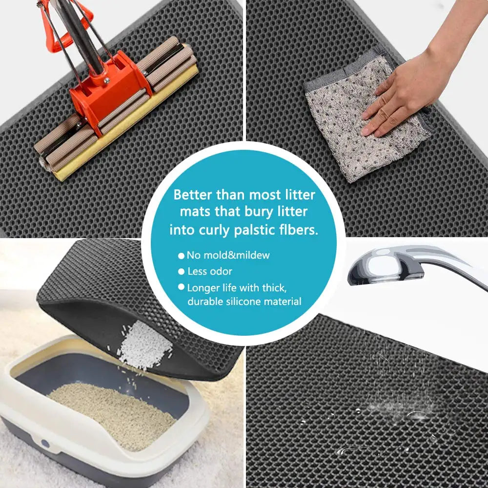 Tapis de litière chat