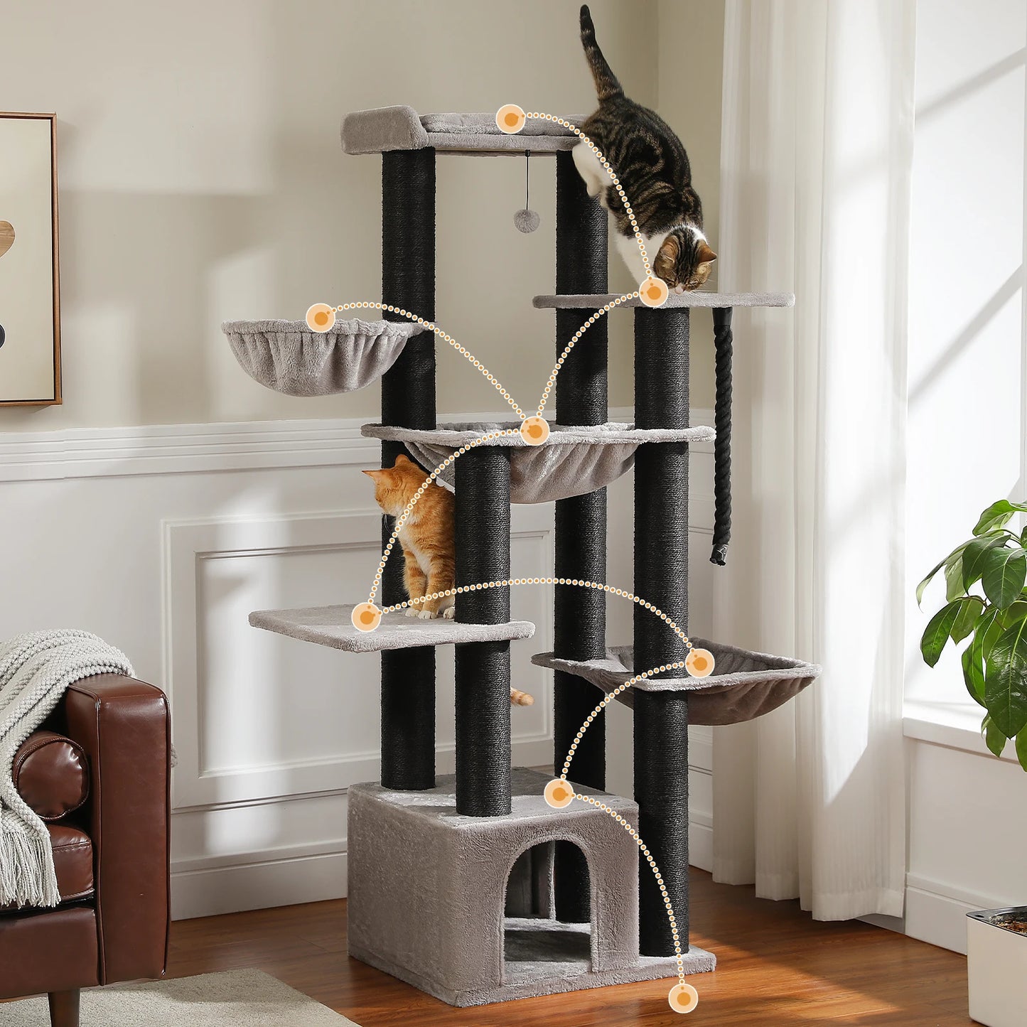 Arbre à Chat XXL Solide