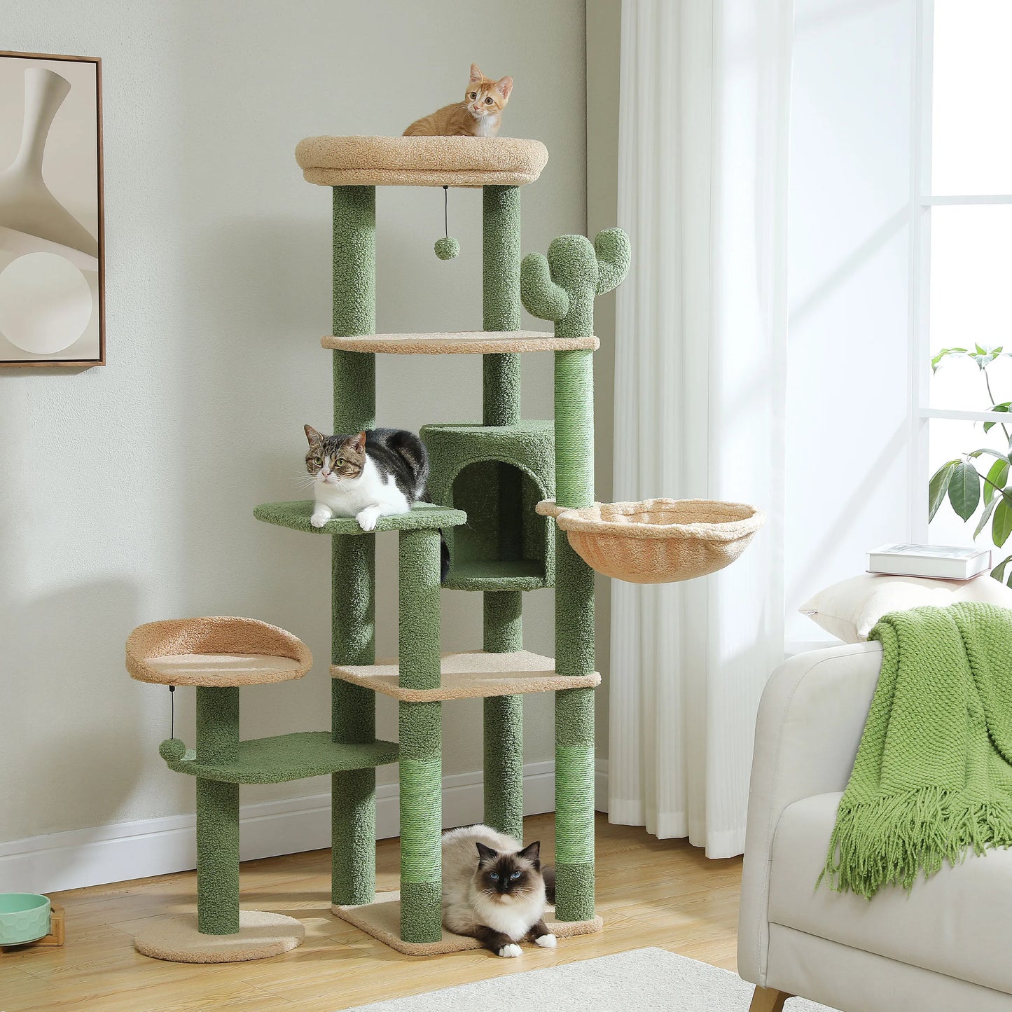 Arbre à Chat Cactus 150 cm