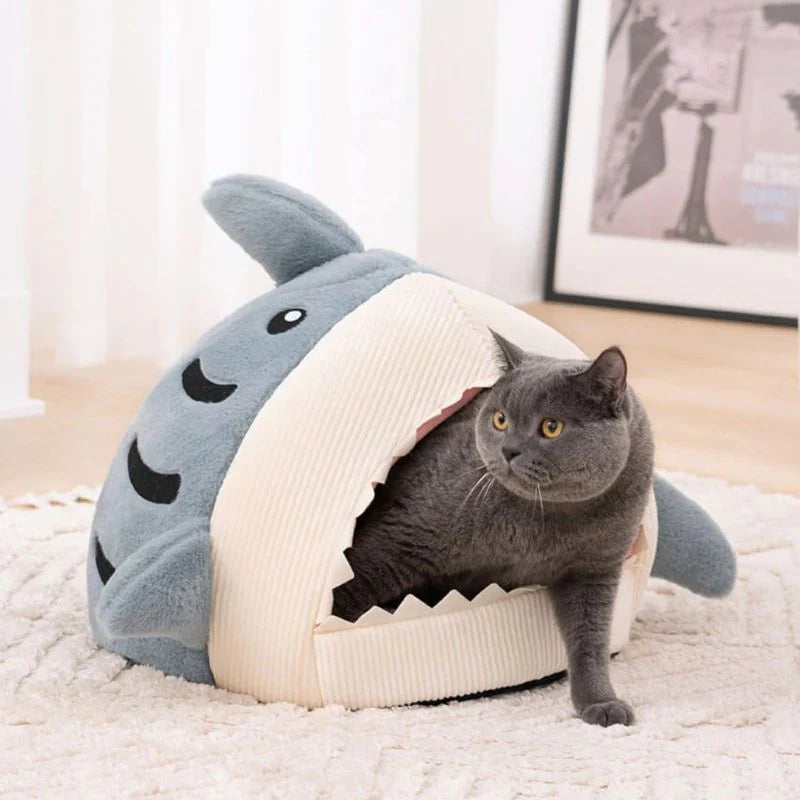 Niche Pour Chat en Forme de Requin