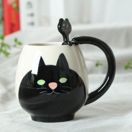 Tasse chat noir