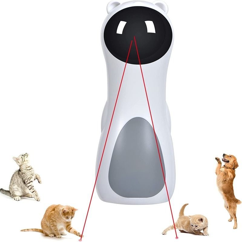 Pointeur laser rotatif pour chats - Petits Compagnons
