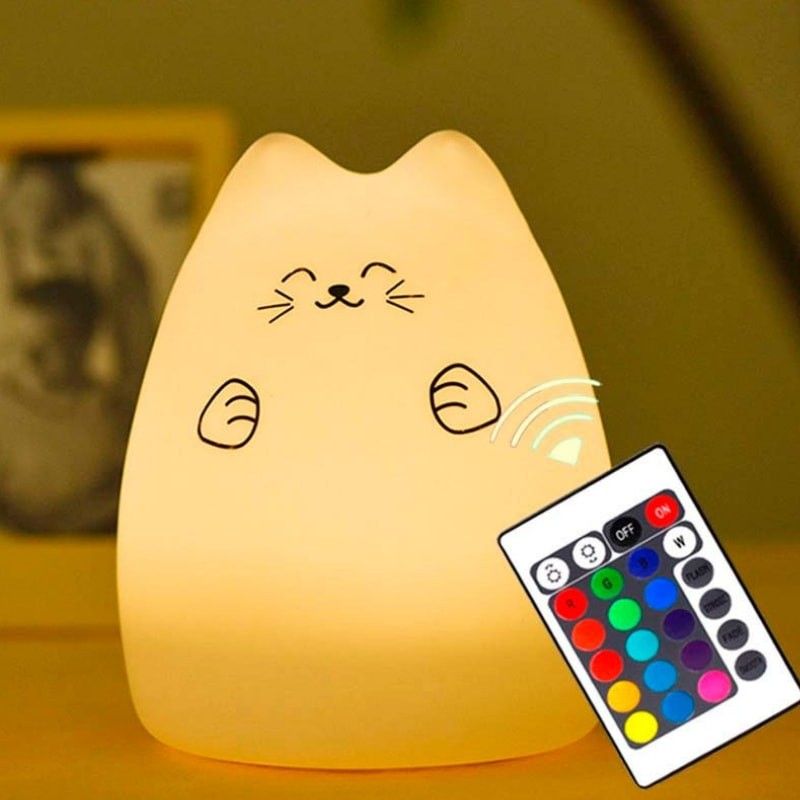 Veilleuse Chat Lampe Chat