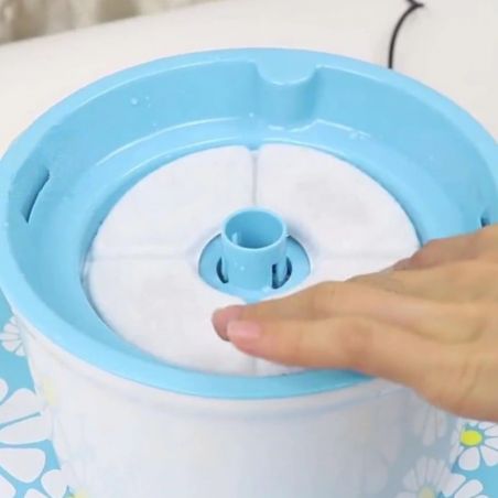 filtre fontaine eau chat
