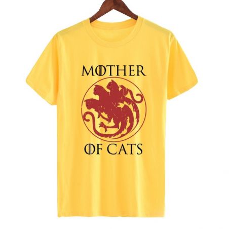 Tee shirt femme motif chat