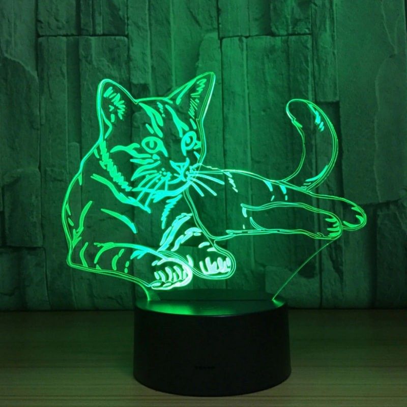 Veilleuse Chat - Lampe Chat
