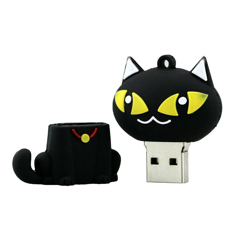 Clé usb kawaii - Clé USB fantaisie Couleur Noir Capacité 4 Go