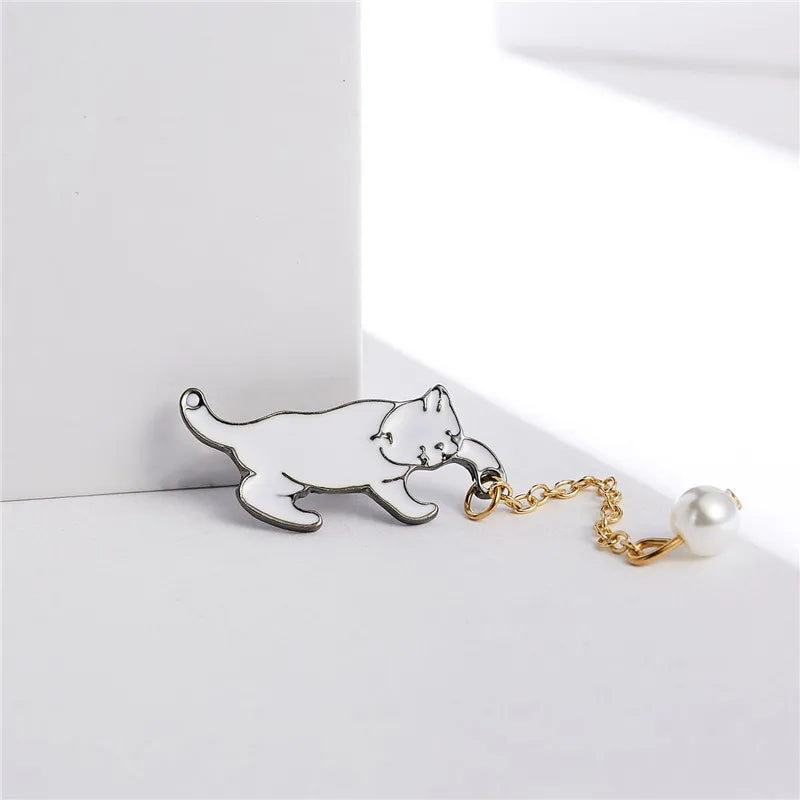 Broche chat original