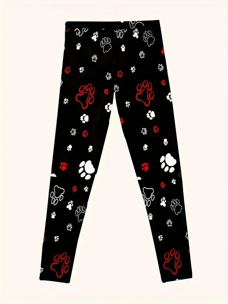 Pantalon Legging Patte de Chat Femme