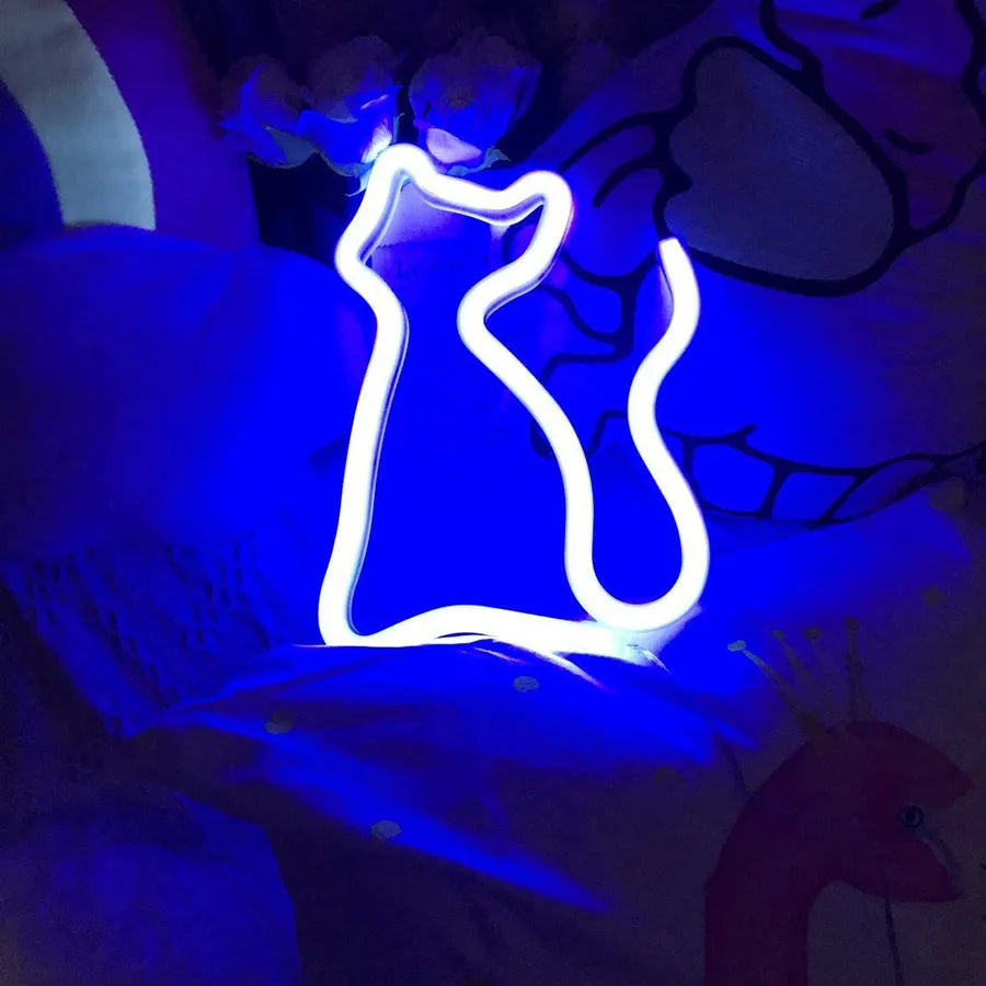 Lampe Neon Chat