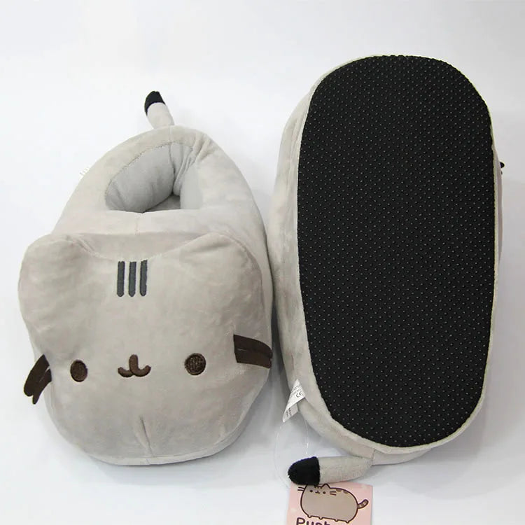 Chaussons Chat Pusheen Gris