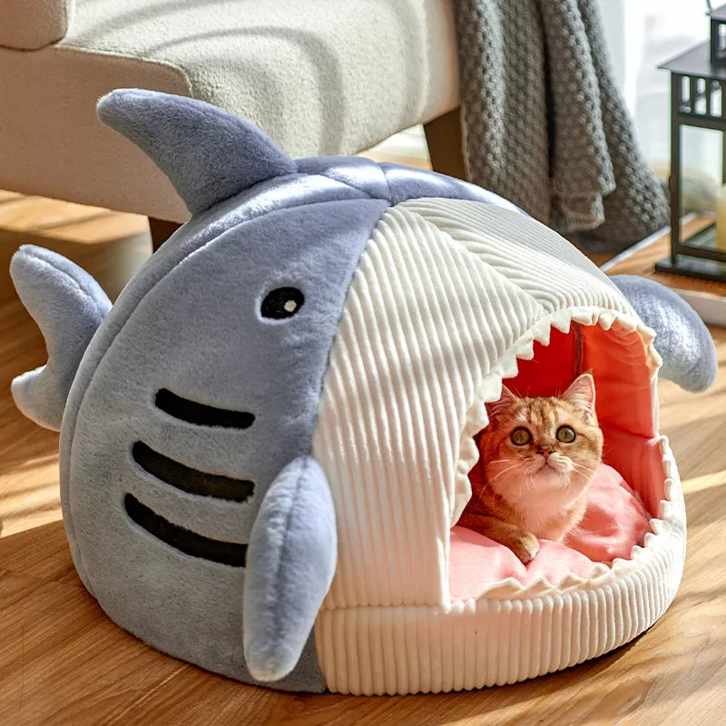 Niche Pour Chat en Forme de Requin