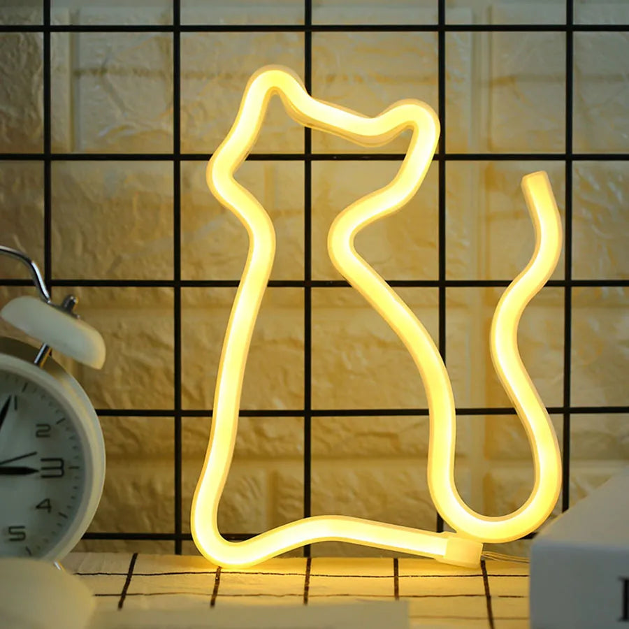 Lampe Neon Chat