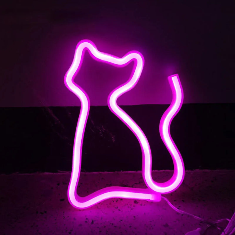 Lampe Neon Chat