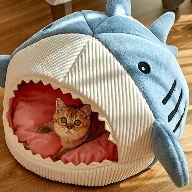 Niche Pour Chat en Forme de Requin