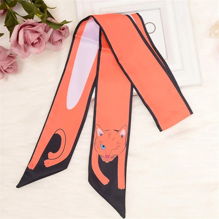 Foulard en Forme de Chat Fin