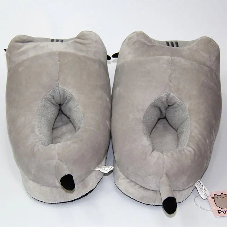 Chaussons Chat Pusheen Gris