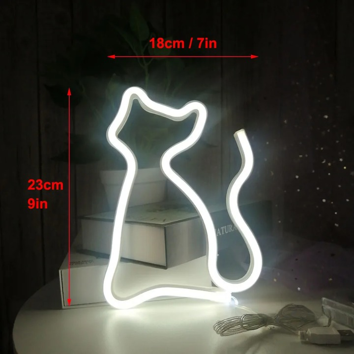 Lampe Neon Chat