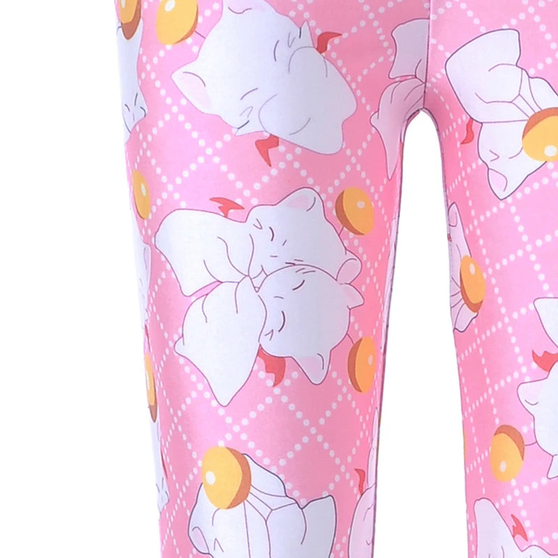 Pantalon Legging Chat Rose