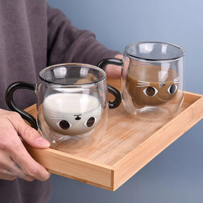 Tasse Chat Double Paroi