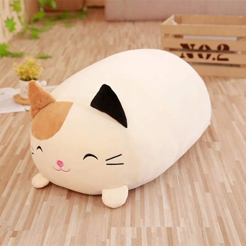 Peluche Chat Coussin