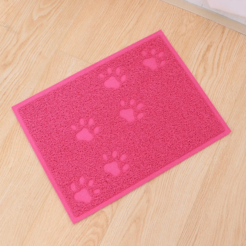 Tapis litiere pattes de chat