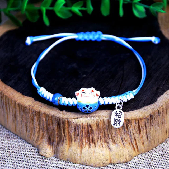 Bracelet pierre oeil de chat