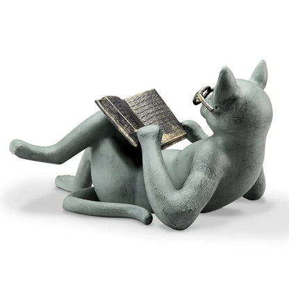 Statue Chat Résine
