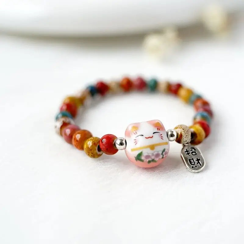 Bracelet pierre oeil de chat