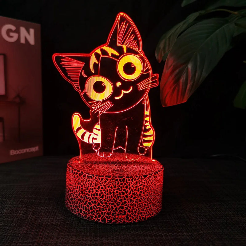 Lampe Led 3D Chat