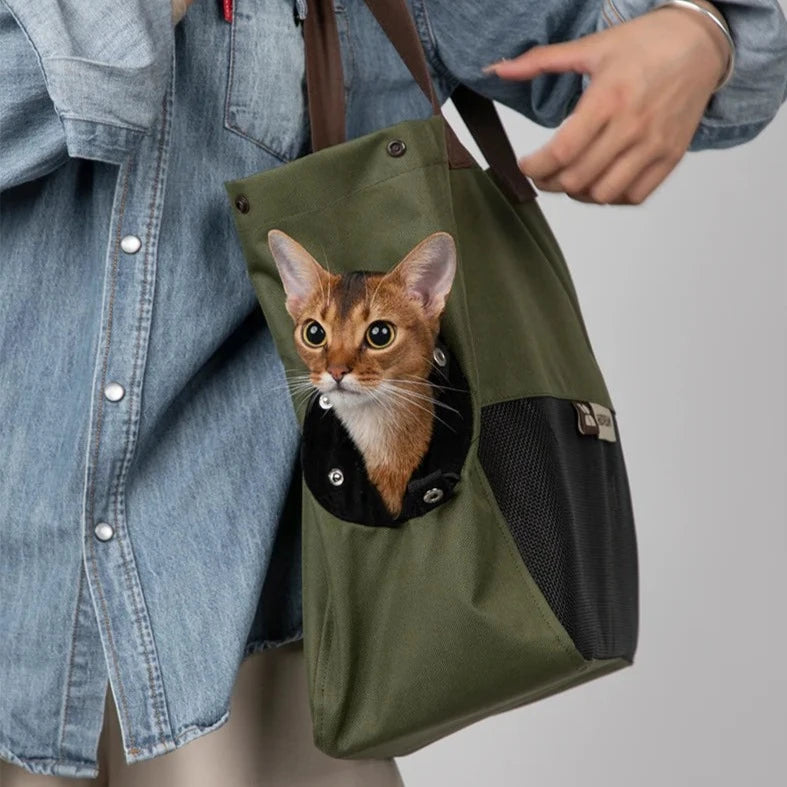 Sac de promenade pour chat