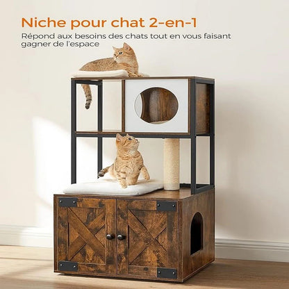 Litière pour chat meuble