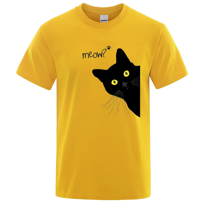 T Shirt Chat Noir Meow