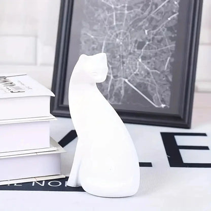 Statue de chat décoratif