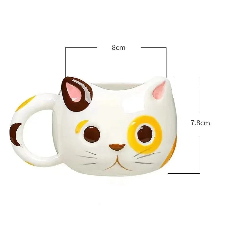 Tasse en Forme de Chat