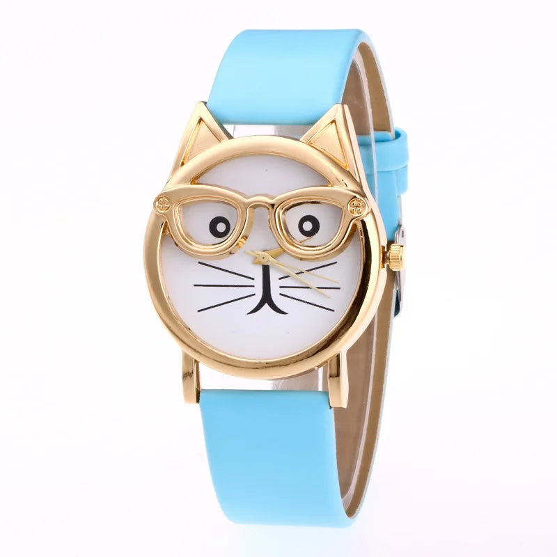 Montre chat enfant