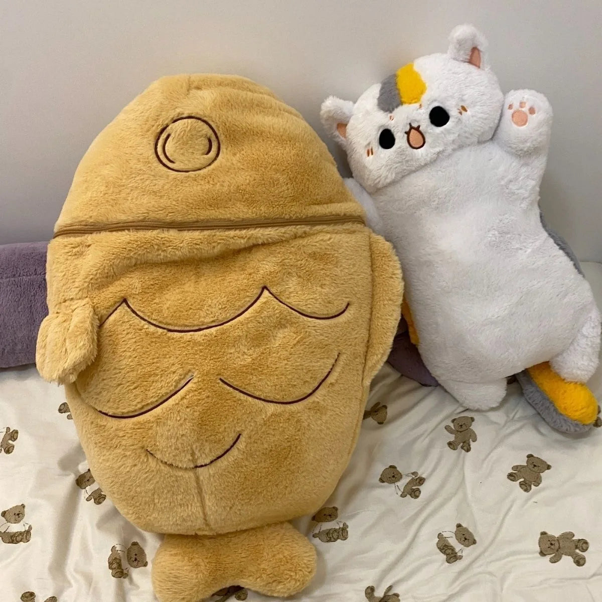 Peluche Chat Taiyaki