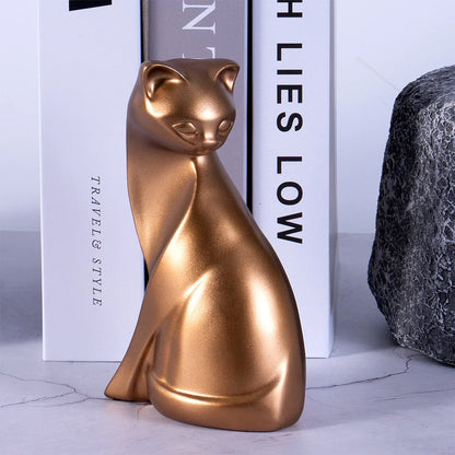 Statue de chat décoratif